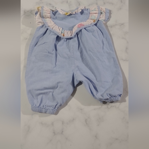 Vintage romper for baby girl size 0/6M - Picture 6 of 8